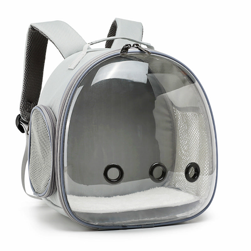 Hamster Pet Backpack Carrier Transparent Small Animal Carrier Guinea Pig Backpack Sugar Glider Ferret Pet Bag Rabbit Bunny Cage