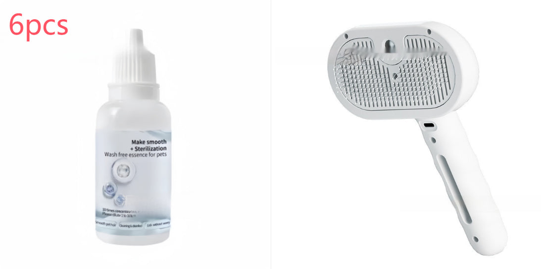 Pets Spray Hair Comb Pet Hair Remover Cleaning Brush Cats Grooming Dog Accessories Tools Dematting Water Mist Humidifier Comb Pet Supplies